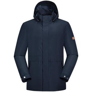 LAFUMA乐飞叶户外通勤GORE-TEX戈尔防水冲锋衣男休闲风衣夹克外套