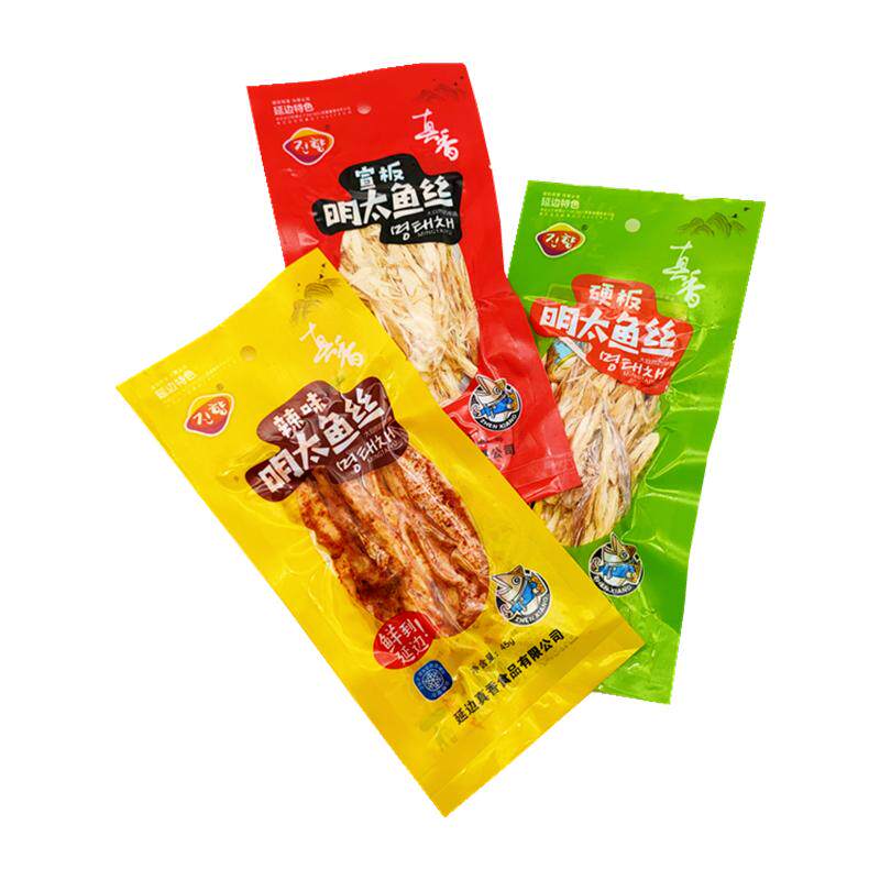 延边真香明太鱼丝宣板硬板辣味