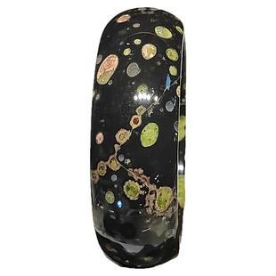 天然梅花玉手镯正宗原矿一级老料64圈口精品收藏