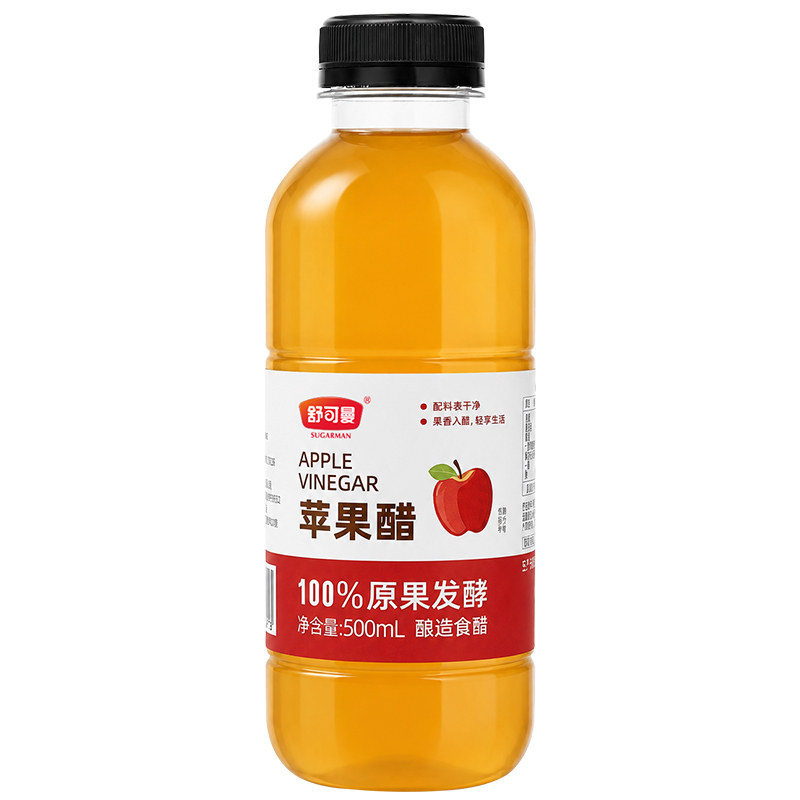 舒可曼苹果醋500ml酿造苹果醋