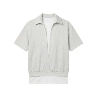 ChenHoo 极简轻熟风短袖卫衣卫裤套装男士夏季一整套运动休闲ootd