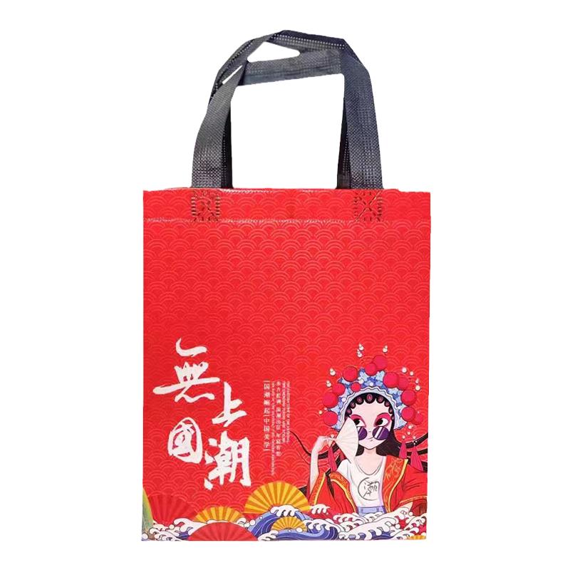 无纺布无纺布外卖打包袋商用批发