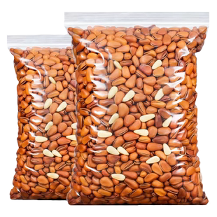 东北松子2025新货手剥开口松子特大颗粒坚果500g净重休闲零食批发