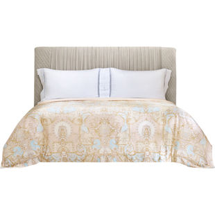 ROYALCOVER/罗卡芙美第奇玫瑰园 箐松皓月桑蚕丝夏被真丝空调被