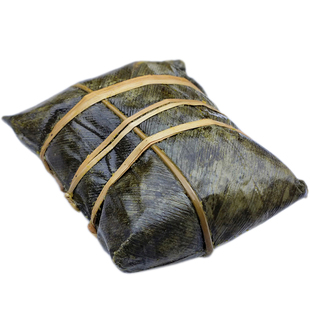 贵州特产 贞丰粽子 兴义余家手工鲜肉板栗咸味超大灰粽粑真空散装