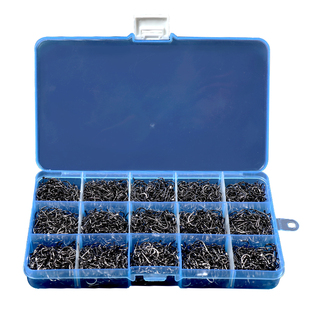 进口伊势尼鱼钩散装混合混搭套装全套正品歪嘴伊豆野钓大物勾盒装