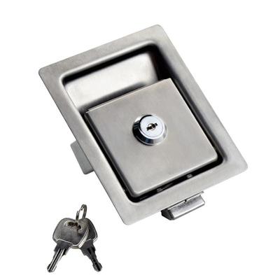 MS866-4不锈钢面板锁重型闸板锁