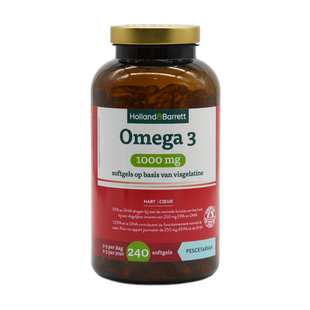 荷兰花园店深海鱼鱼油软胶囊Omega-3 含EPA DHA欧洲原装进口240粒