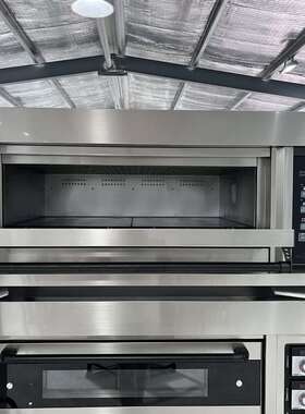 商用精工款烤箱 双盘层炉上下火独立控温 加厚保温层电烤箱