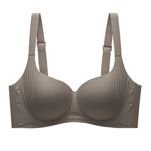 调整型内衣女提拉上托收副乳聚拢防下垂大胸显小矫正外扩塑形文胸