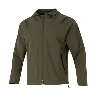 【自营】UA安德玛男新款运动休闲服连帽训练夹克外套上衣1370494