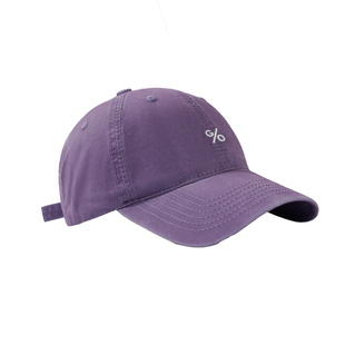 酒红色新款棒球帽女大头围显脸小时尚四季防晒帽遮颧骨鸭舌帽百搭