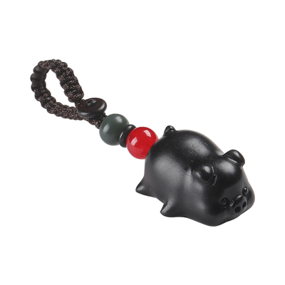 可爱福猪汽车钥匙扣挂件挂饰吊坠