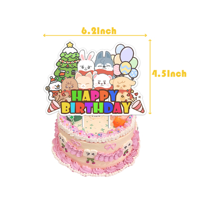 跨境straykidsSkzoo周边生日主题
