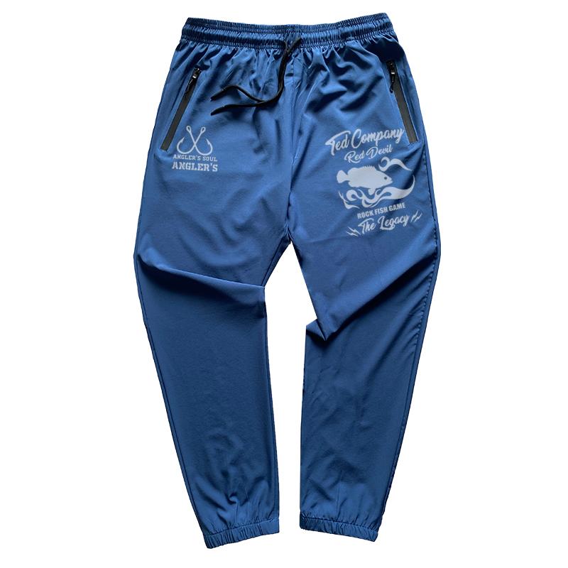 钓鱼裤夏季长裤男士路亚裤速干裤