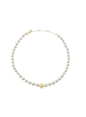 【3期免息】【元旦礼物】kate spadeSpade Flower仿珍珠项链轻奢