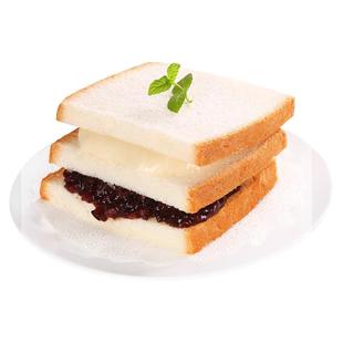 紫米夹心吐司面包整箱早餐健康营养奶酪解馋充饥零食休闲小吃食品