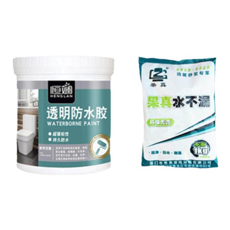 楼上卫生间背水面堵漏王外墙漏水