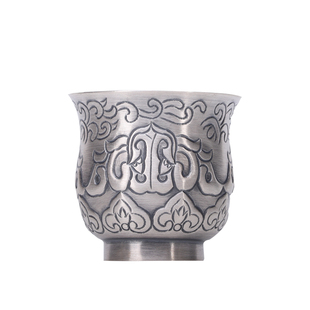 乔师傅手工 银酒杯纯银999白酒杯烫酒壶银酒具家用酒壶白酒烈酒杯