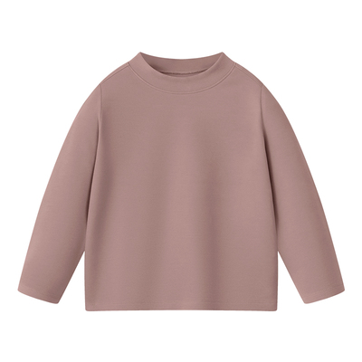 霞湖世家儿童款真德绒长袖T恤