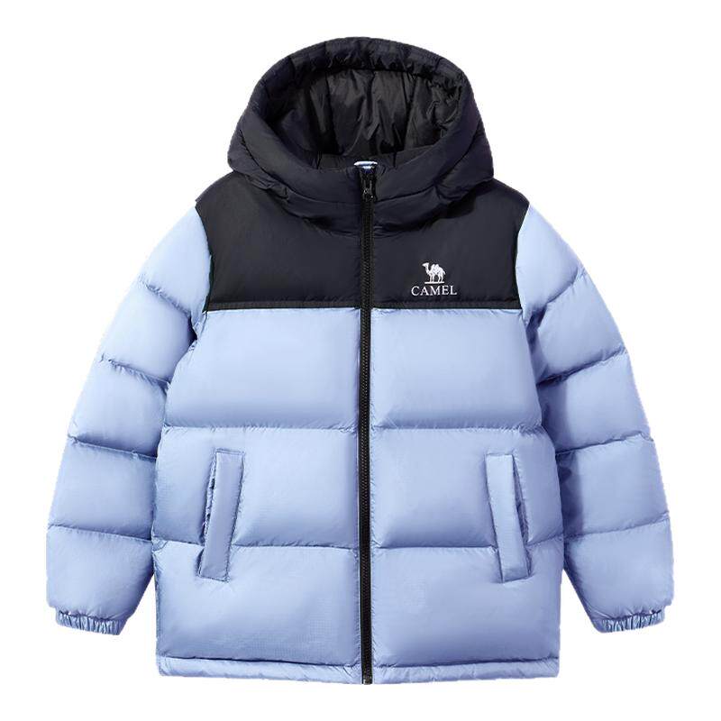 骆驼儿童羽绒服加厚青少年面包服