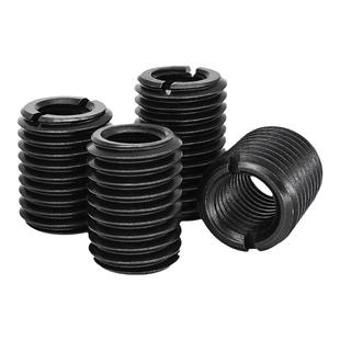 一字45号钢加硬内外牙螺母护套转换变径牙套螺丝套M3M4M5M6M8M30