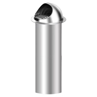 304不锈钢风帽加长油烟机外墙排烟管穿墙气管防风罩卫生间排风管