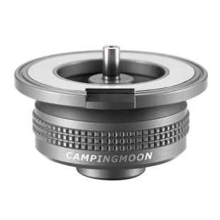 柯曼磁吸式卡式转高山气转换头户外燃气配件卡气炉转扁气罐转接头