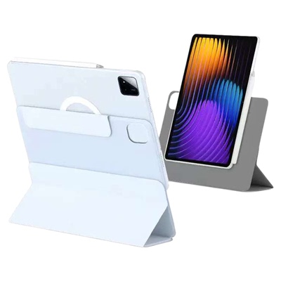 适用小米平板7pro保护套磁吸分离11.16英寸pad7保护壳新款平板电脑720磁吸可拆分横竖支撑支架双面夹防摔弯