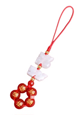 2026年属牛太岁红绳手链女男三合