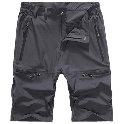 夏季冰丝短裤男速干运动裤