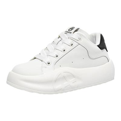 爱克佩特厚底百搭休闲情侣小白鞋