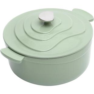 归禾器白珐琅锅家用铸铁锅搪瓷锅煲汤锅砂锅法琅锅炖锅焖烧锅汤锅