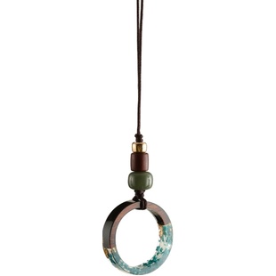 手机指扣环带绳中国风滴胶 树脂挂件男 女手机壳带挂绳钥匙扣挂饰