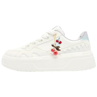 樱桃鞋|乔丹2025年夏季新品厚底女运动板鞋厚底增高女子休闲鞋