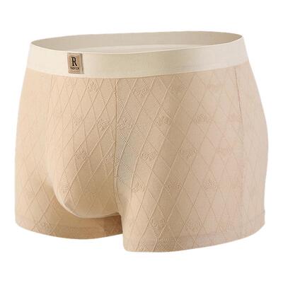 男士纯棉提花100A级抗菌