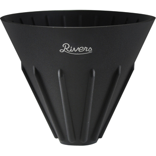 日本 Rivers 滴滤器手冲咖啡过滤滴漏杯硅胶软体便携可折叠收纳架