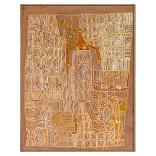 复古抽象艺术装饰画餐边柜摆画客厅组合挂画法师中古风入户玄关画