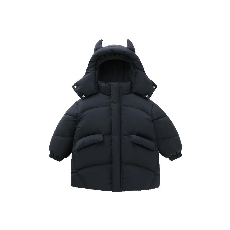 齐齐熊宝宝加厚保暖冬装羽绒服
