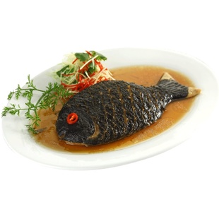 冷冻齐善素食年年有鱼佛家纯素肉仿荤素鱼食材豆制品斋菜素菜食品