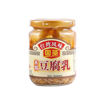 国圣米酱豆腐乳瓶装发酵米酱味