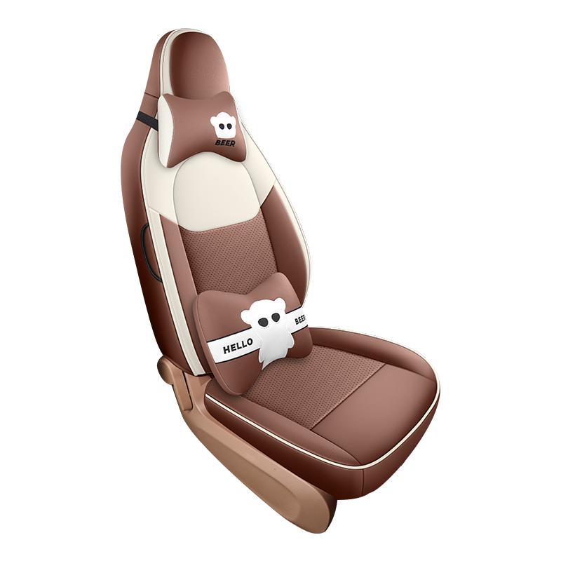 适用于五菱宏光mini四代座套四门版迷你马卡龙座椅套miniev车装饰