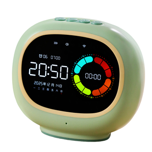 新款AI智能闹钟幼儿童小学生专用语音对话计时器多功能早教学习机
