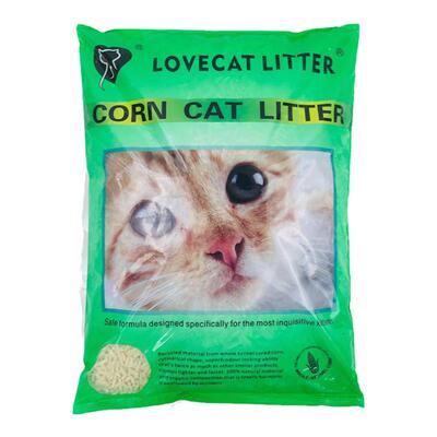 lovecat玉米植物除臭豆腐砂