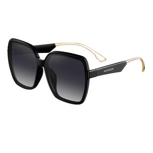 海伦凯勒2025大牌墨镜女白框太阳眼镜妈妈款配近视偏光镜防紫外线