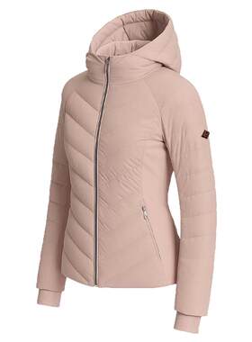 粒子狂热鹅绒服秋冬女白鹅绒保暖