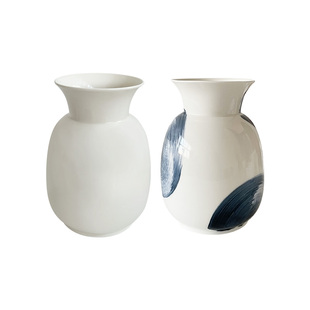 择学家 景德镇手绘青花花瓶 花器