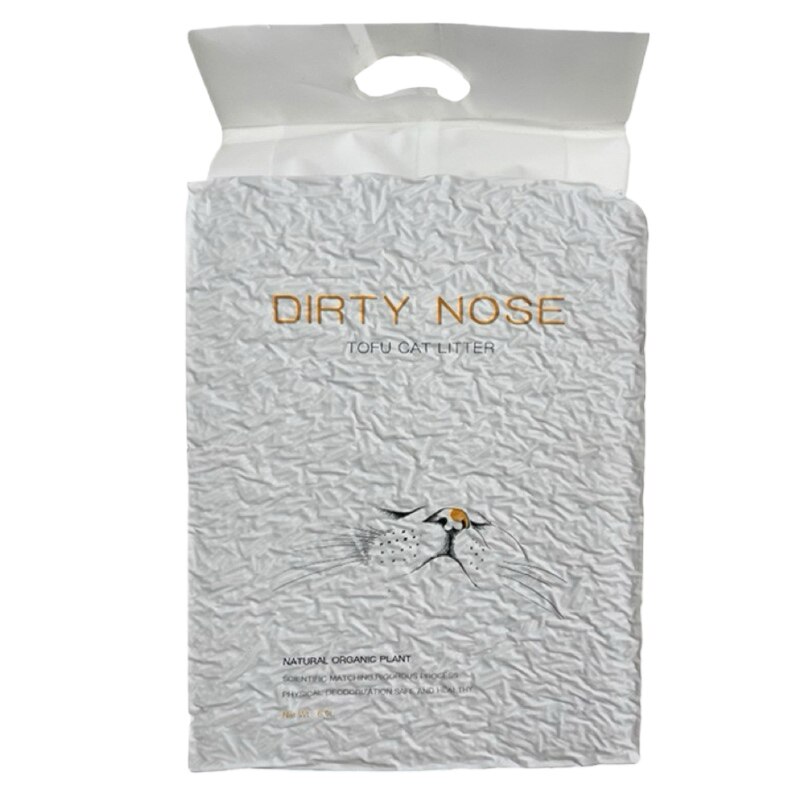 正品花鼻头DIRTYNOSE豆腐猫砂细颗粒cat litter除臭sand4.6斤小袋