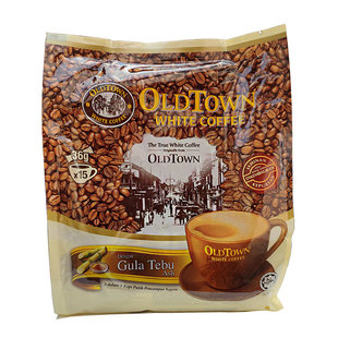 正宗马来西亚旧街场oldtown白咖啡三合一原味即溶15条袋装马版