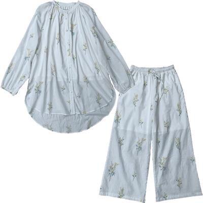 gp日系纯棉少女女薄款外穿家居服